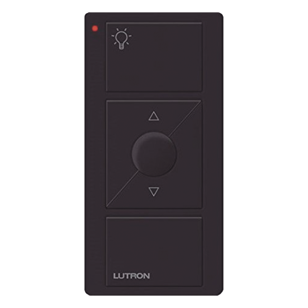 Control remoto inalámbrico Pico de 3 botones con subir y bajar negro