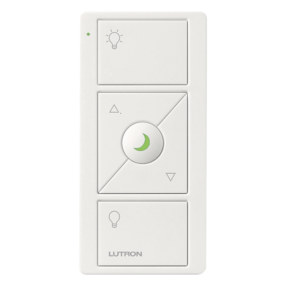 Control remoto inalámbrico Pico de 3 botones con subir y bajar blanco