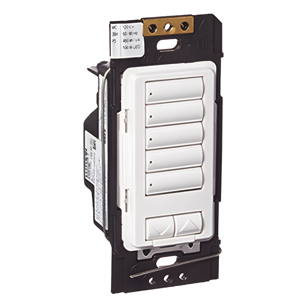 Botonera híbrida de 5 botones con atenuador de 450 W inalámbrico
