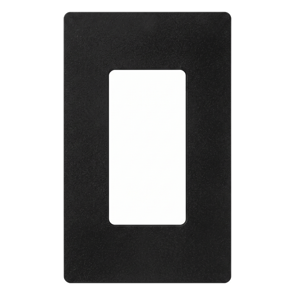 Placa de pared 1 espacio, sin tornillos