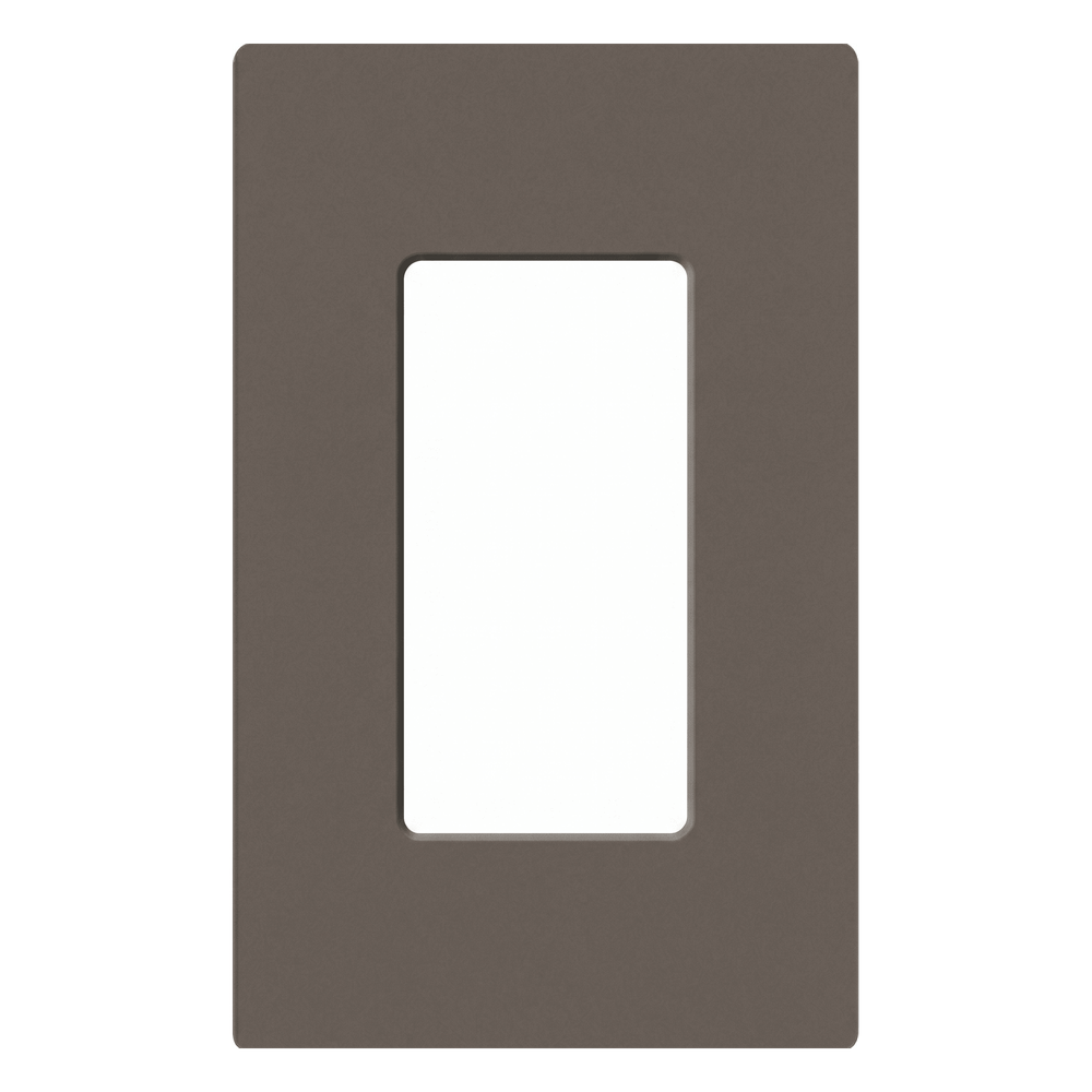 Placa de pared 1 espacio, sin tornillos