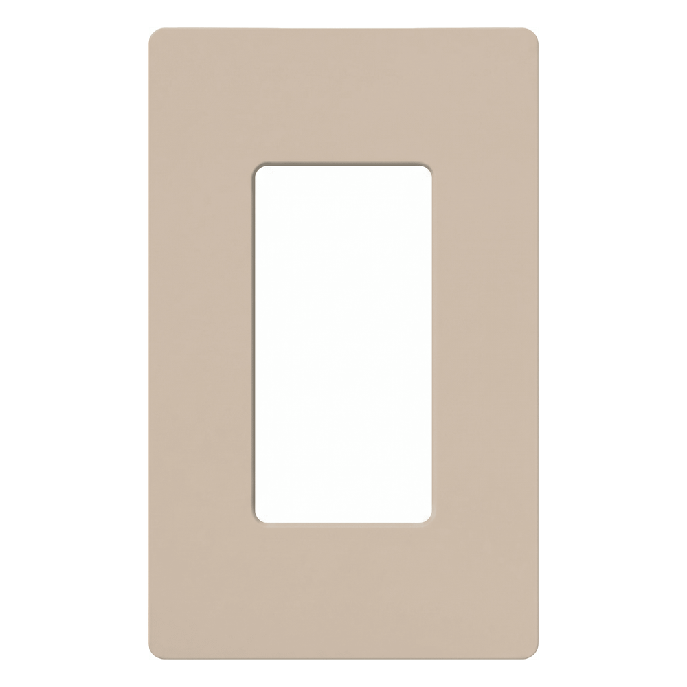 Placa de pared 1 espacio, sin tornillos