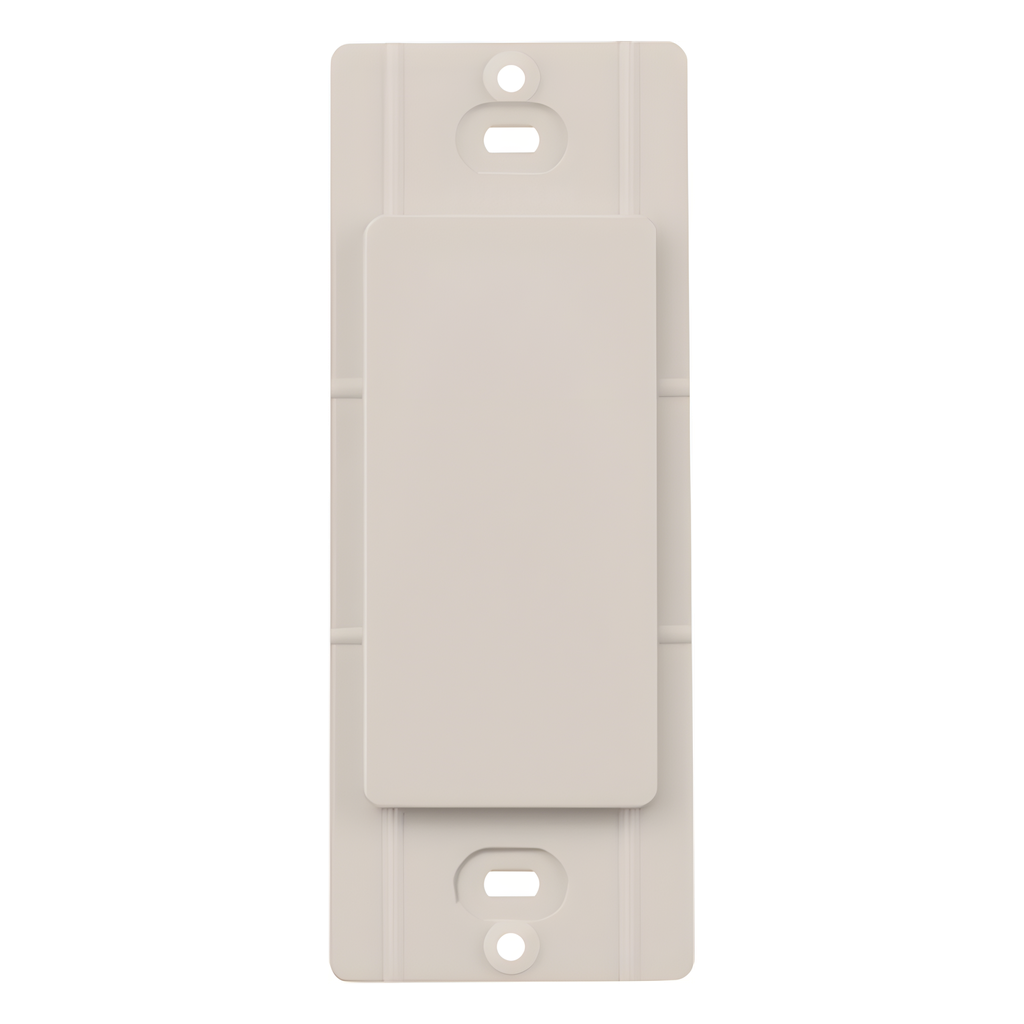 Inserto ciego para placa de pared Claro