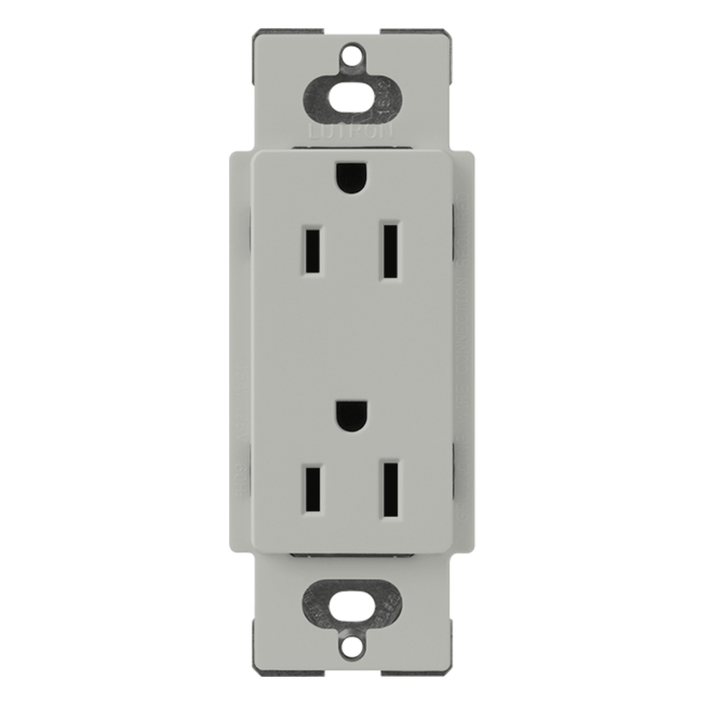Receptáculo dúplex de pared de 15