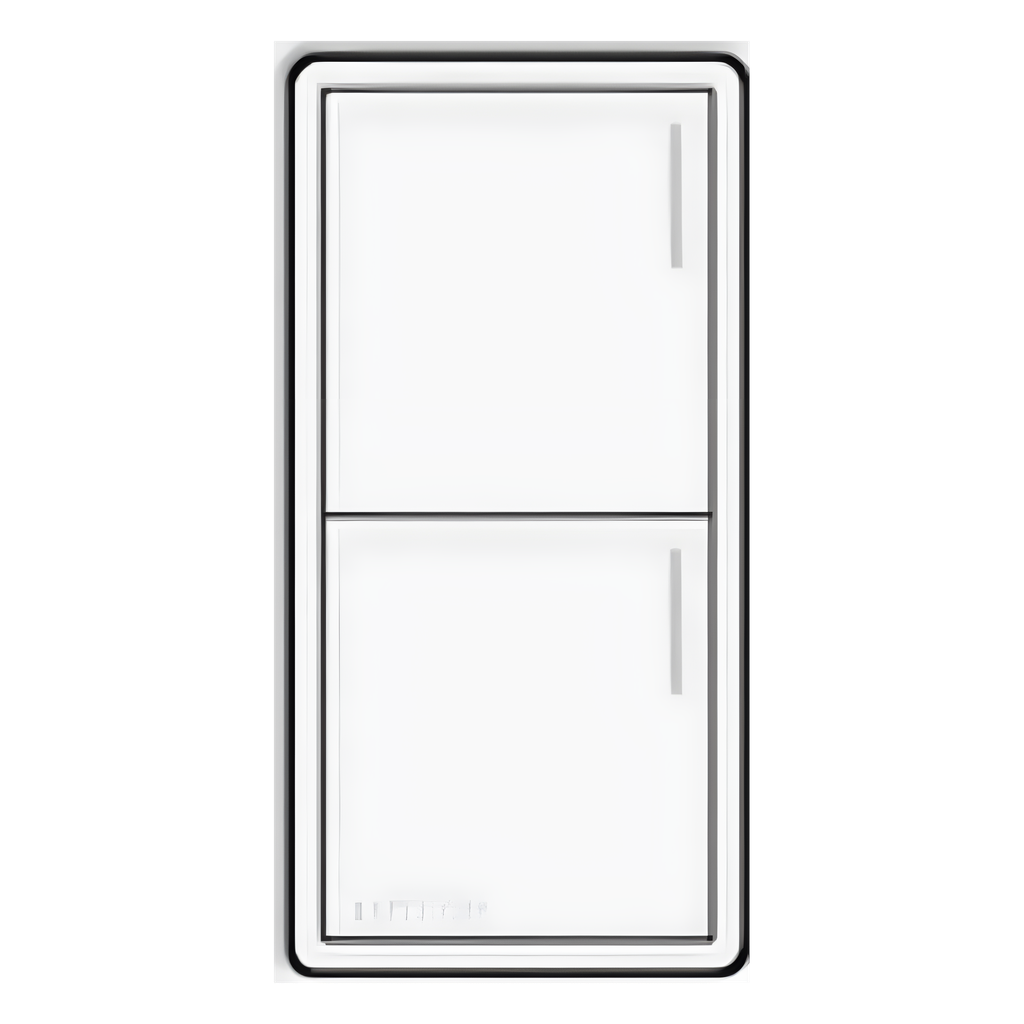 [RRSTHN2BWH] Botonera híbrida Sunnata RF de 2 botones con dimmer blanco