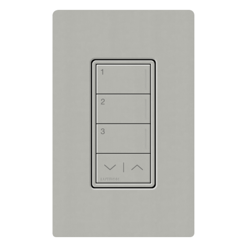 Botonera de pared Sunnata con 3 botones de escena