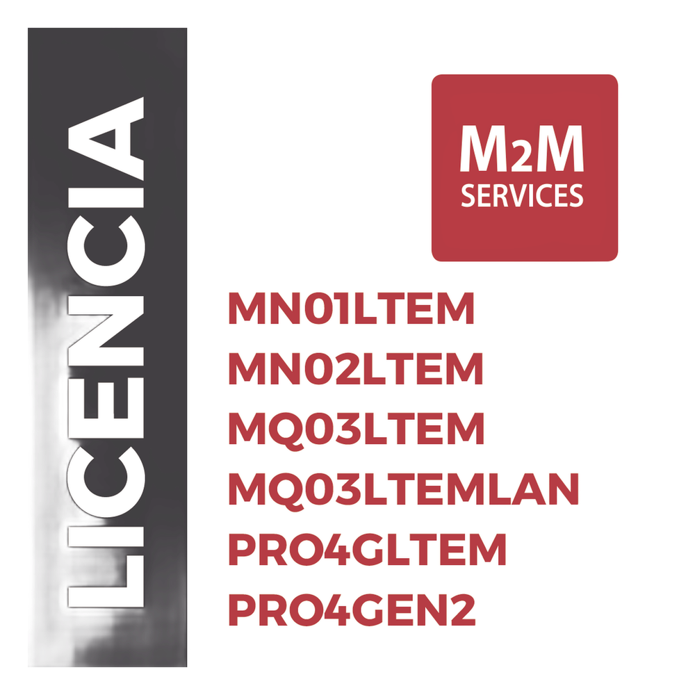 Servicio de datos 4GLTE / 5G por un Año para MN02LTEM / MN01LTEM / PRO4GLTEM / PRO4GEN2 / MQ03LTEM