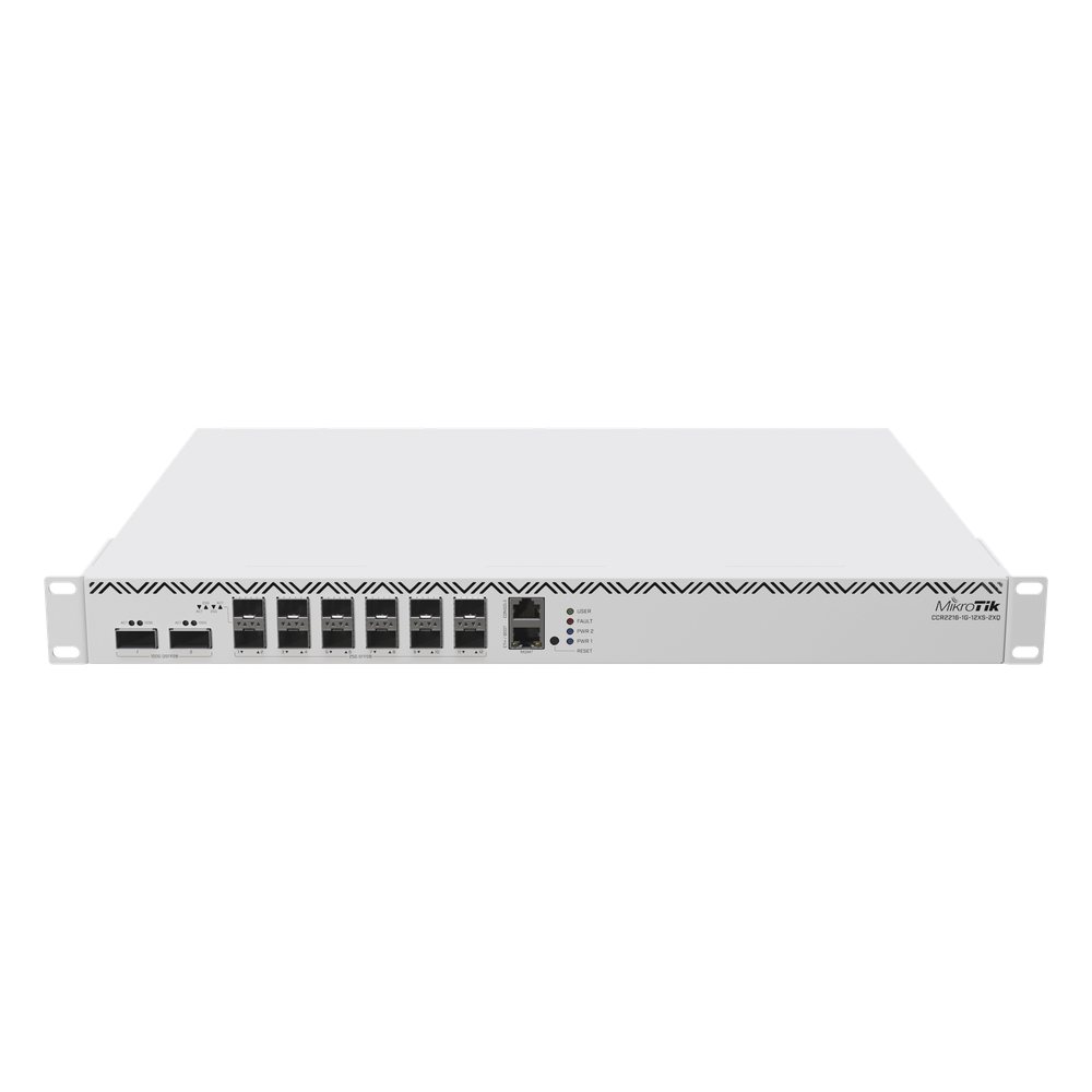 CPU 16 core, 12 SFP28 25 Gbps, 2 QSFP28 100 Gbps
