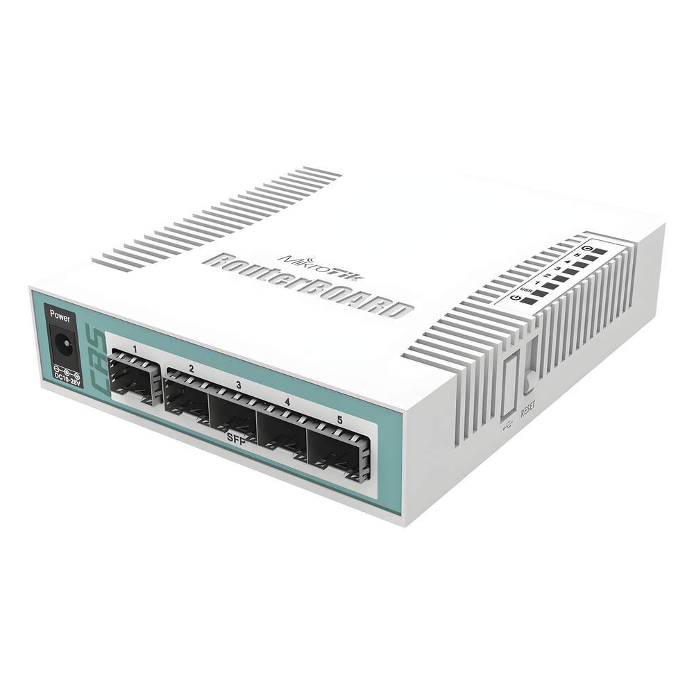 Cloud Core Switch de 6 puertos SFP, 1 puertos Combo TP