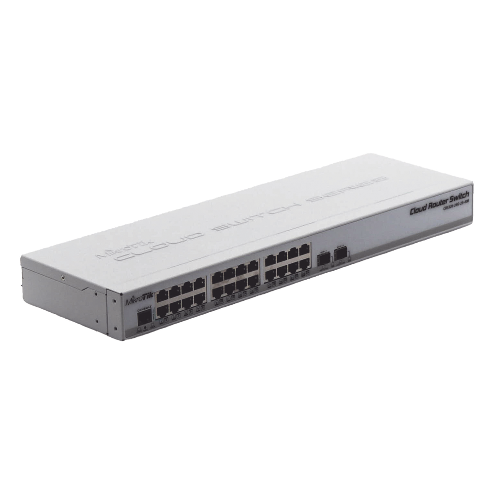 Switch 24 puertos, Gigabit, 2 puertos SFP+