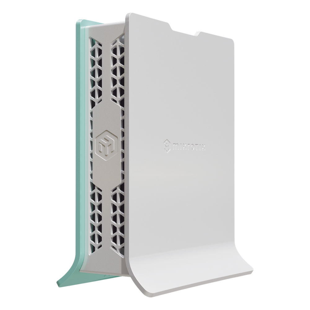 (hAP ax lite) Router WiFi 2.4 Gen6 802.11b / g / n / ax 160mW de potencia, 4 puertos Gigabit
