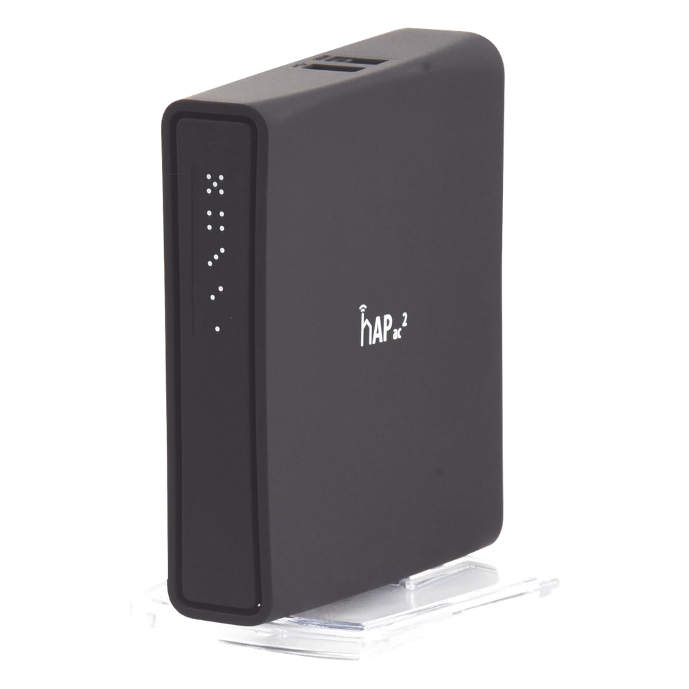 (hAP ac2) 5 Puertos Gigabit Ethernet, 1 puerto USB, Doble Banda 802.11 b / g / n / ac, antena de 2.5 dBi hasta 500 mW de Potencia