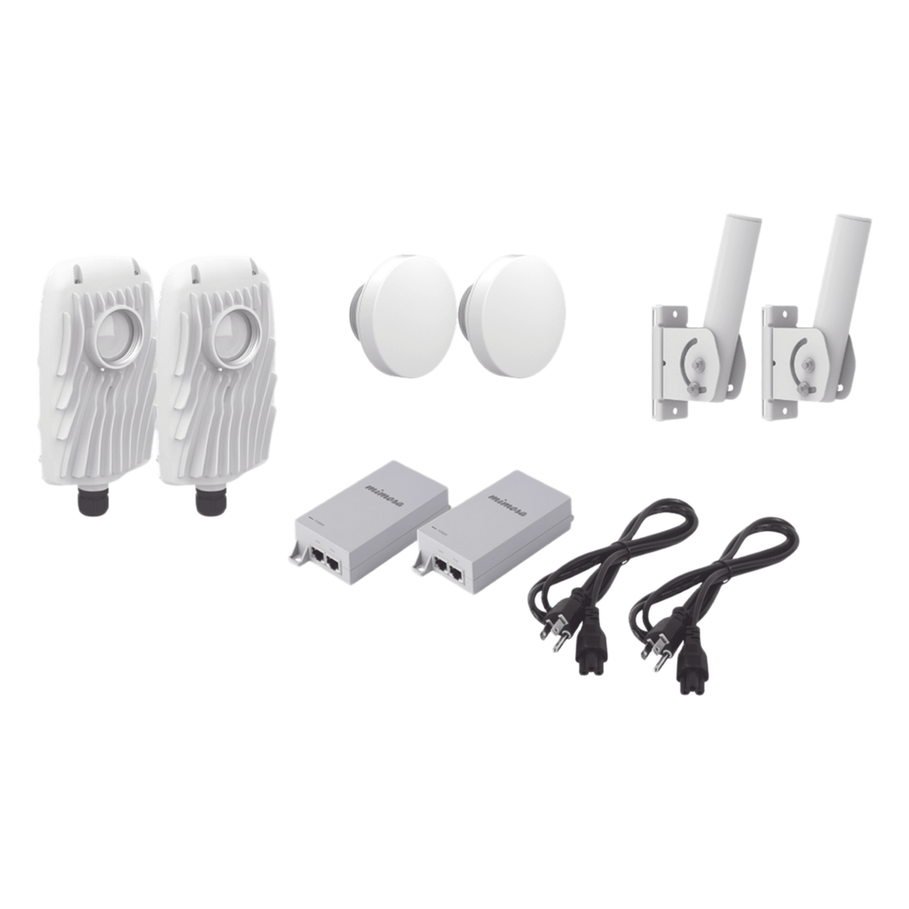 [B5X-PTP-KIT1] Kit de 2 radios B5X con 2 antenas de (12 dBi)