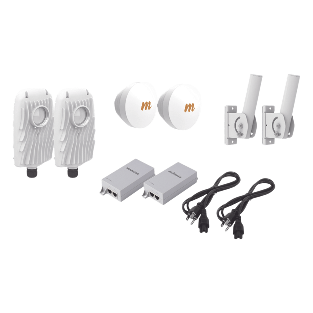 Kit de 2 radios B5X con 2 antenas de (16 dBi)