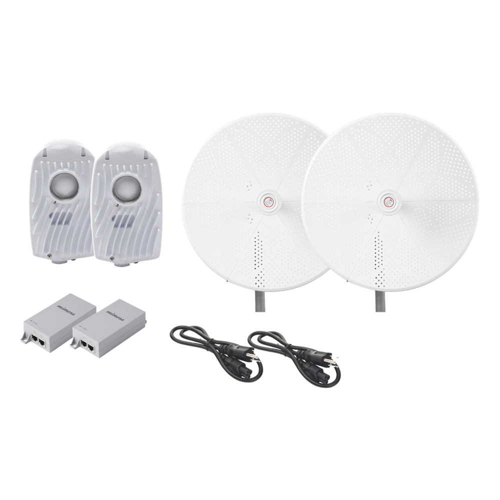 [B5XTXPD34KIT] Kit de 2 radios B5X con antenasTXPD34B5X de (34 dBi)