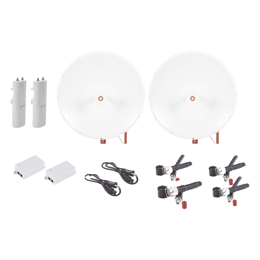 Kit completo de radio C5C con Antena TXP4865D34DP de 34 dBi