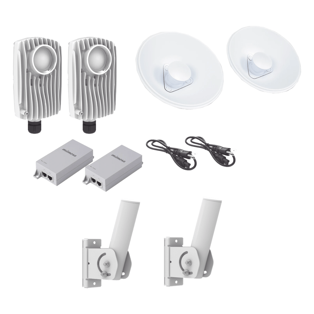 Kit de 2 radios C6X con 2 antenas de (20 dBi)