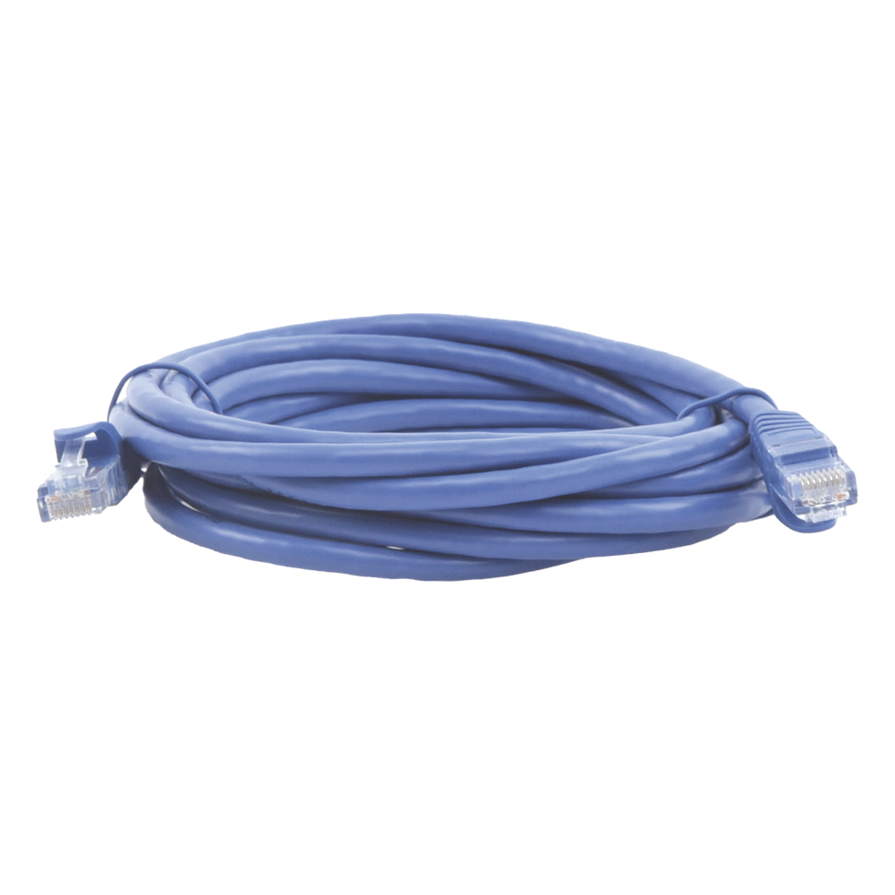 Patch cord Cat6 UTP, 3 m, azul
