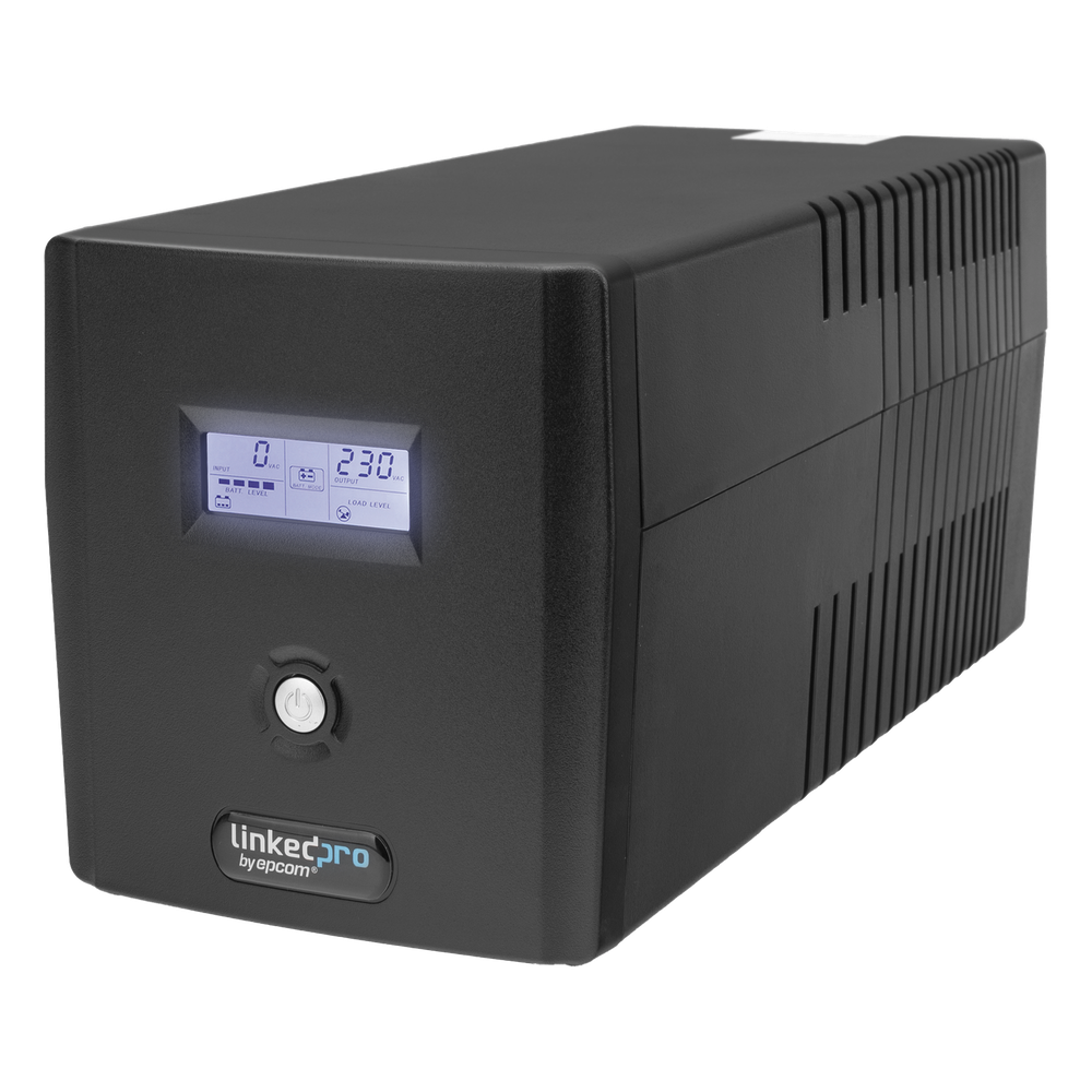 Ups 1200VA, 720 W, línea interactiva, 6 tomas