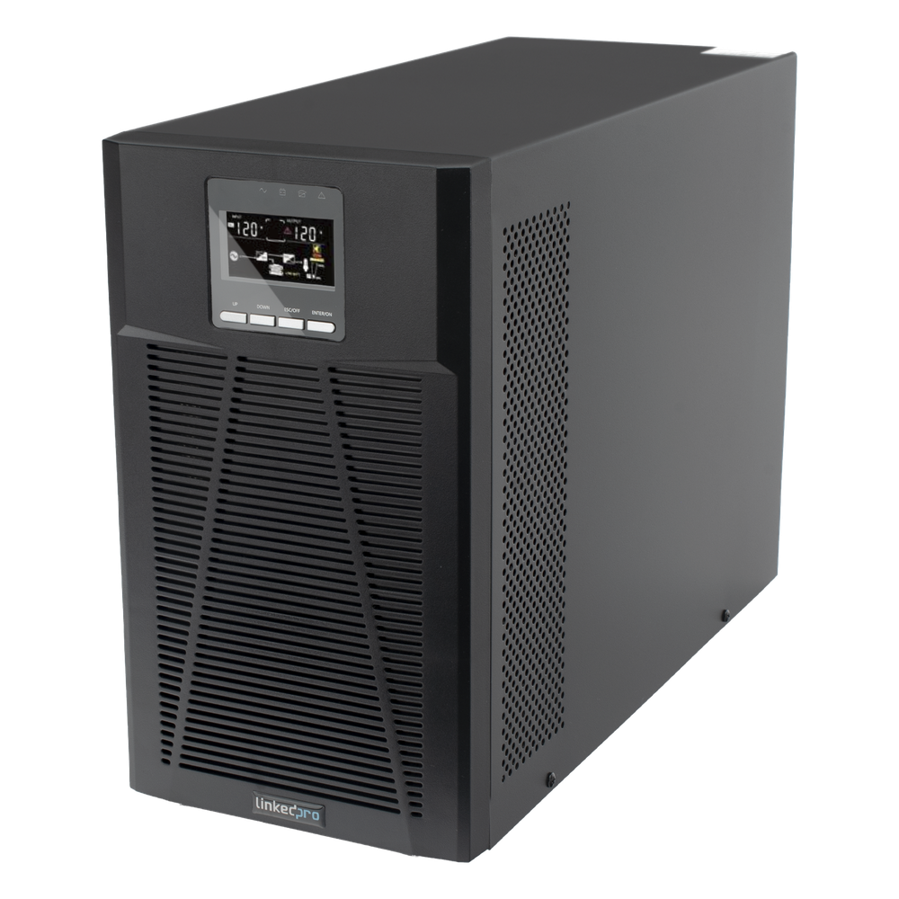 Ups 3000VA, 2700 W, en línea, onda senoidal pura, rack