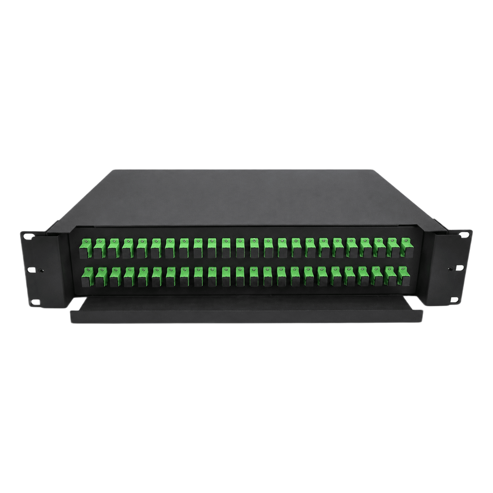 Distribuidor de Fibra Óptica (ODF) para 48 Empalmes 2 UR