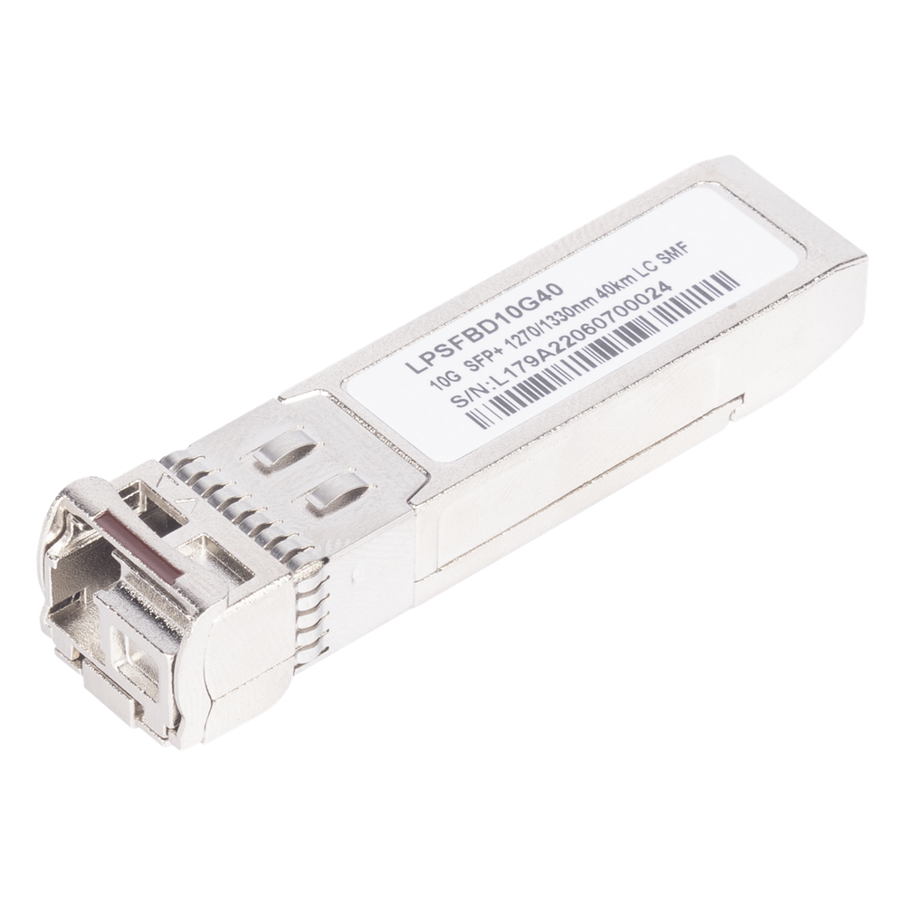 Transceptor SFP+ 20G, monomodo, 40KM