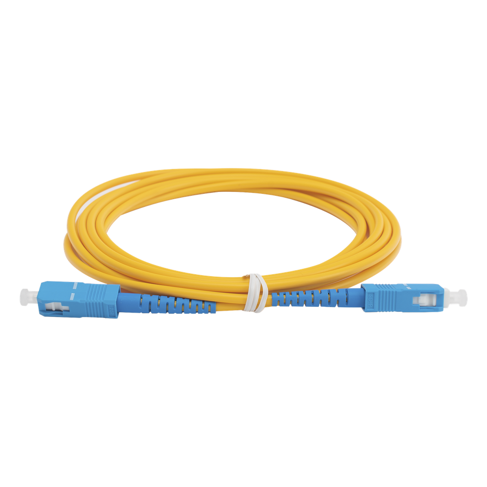Jumper de fibra óptica monomodo, SC/UPC-SC/UPC, simplex, 3 m