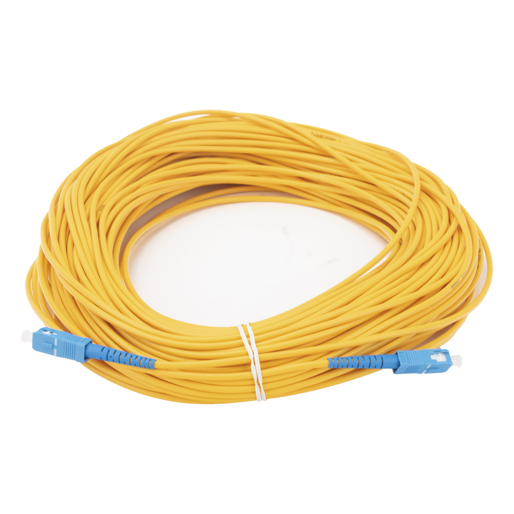 Jumper de fibra óptica monomodo, SC/UPC-SC/UPC, simplex, 50 m