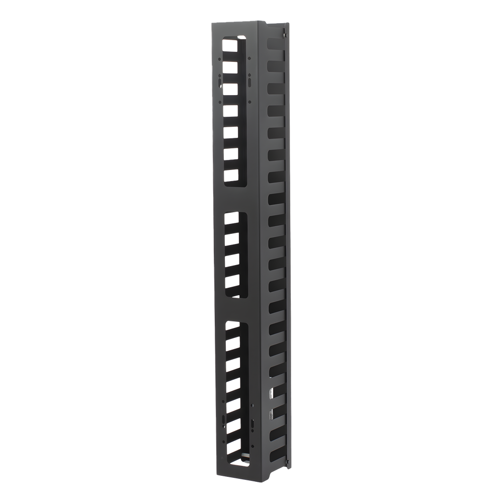 [LPVM21U] Organizador de Cable Vertical de 21 Unidades Rack Sencillo, Compatible con Racks Serie EIRL y EIQR