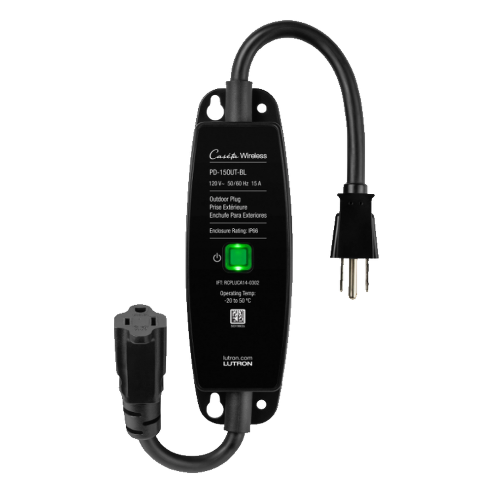 Enchufe inteligente para exteriores de 120 V y 15