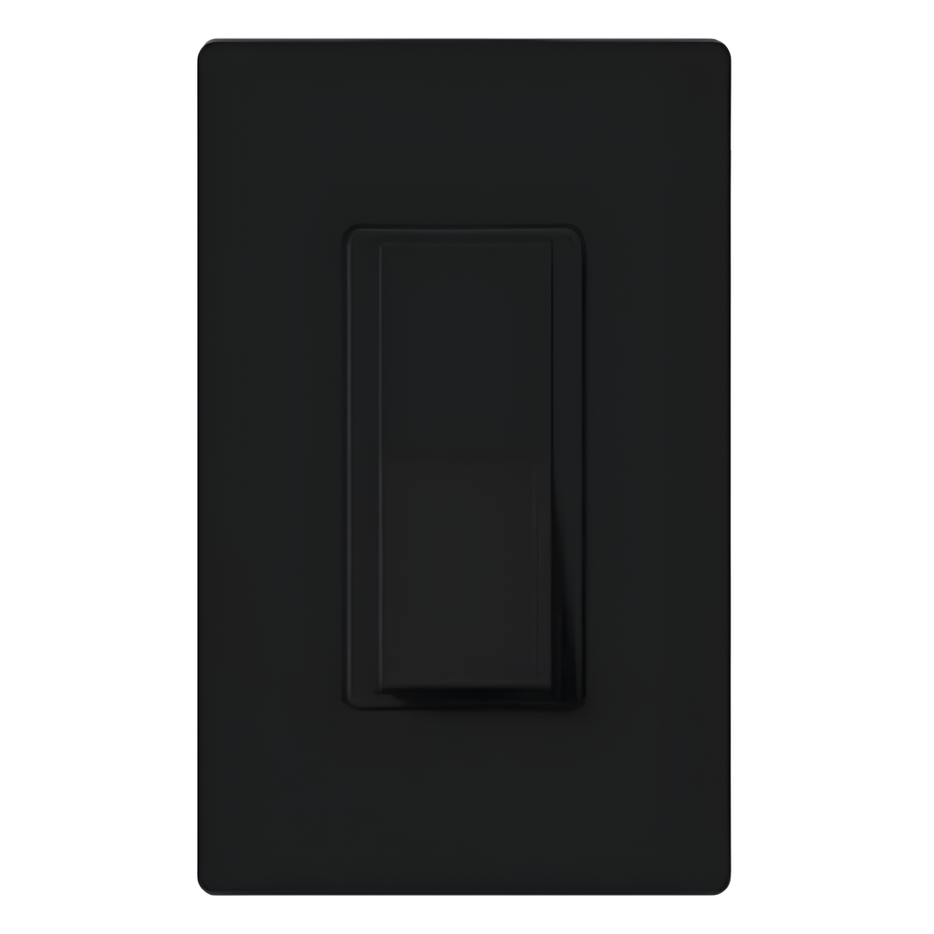 Interruptor 15 A, 120 / 277 V, negro