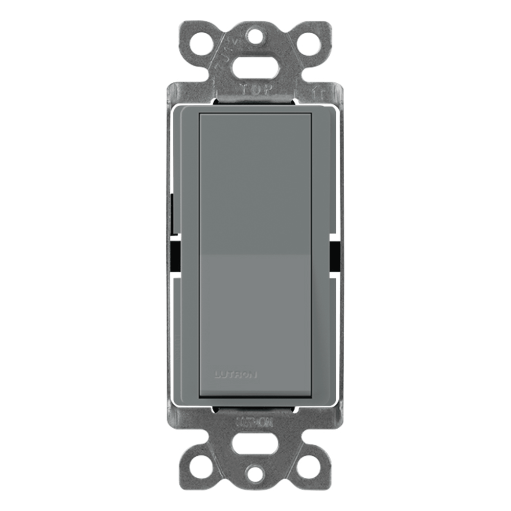 Interruptor 3 vías, 15 A, 120 / 277 V, gris