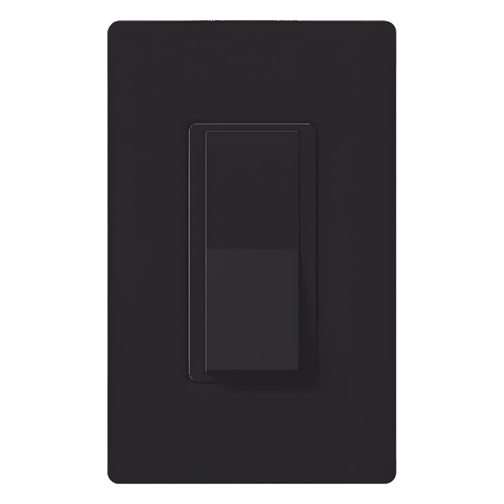 Interruptor 4 vías, 15 A, 120 / 277 V, negro