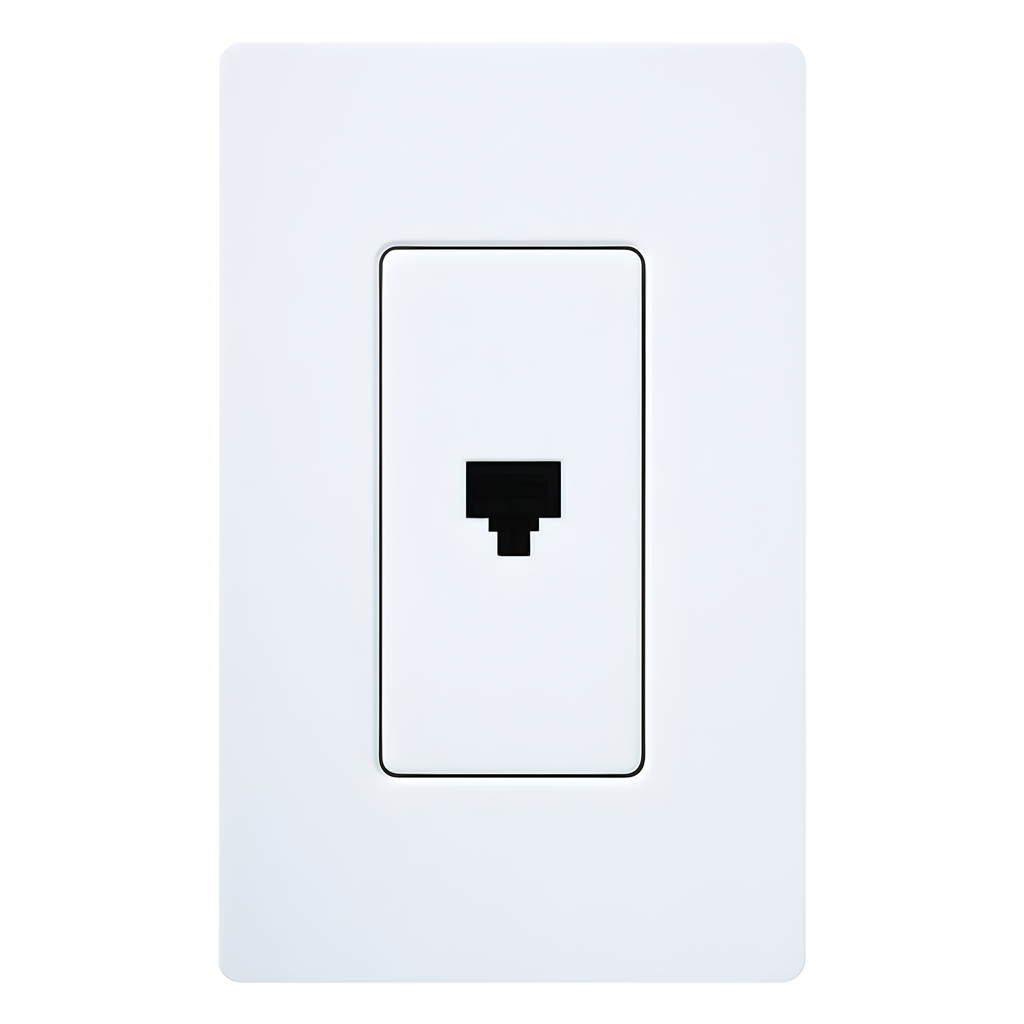 Jack RJ45 blanco