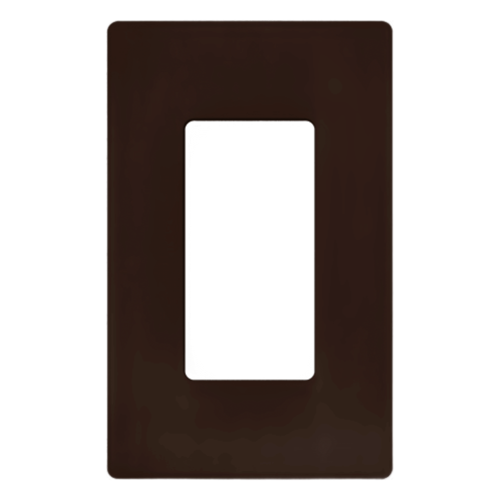 Placa de pared 1 espacio, sin tornillos