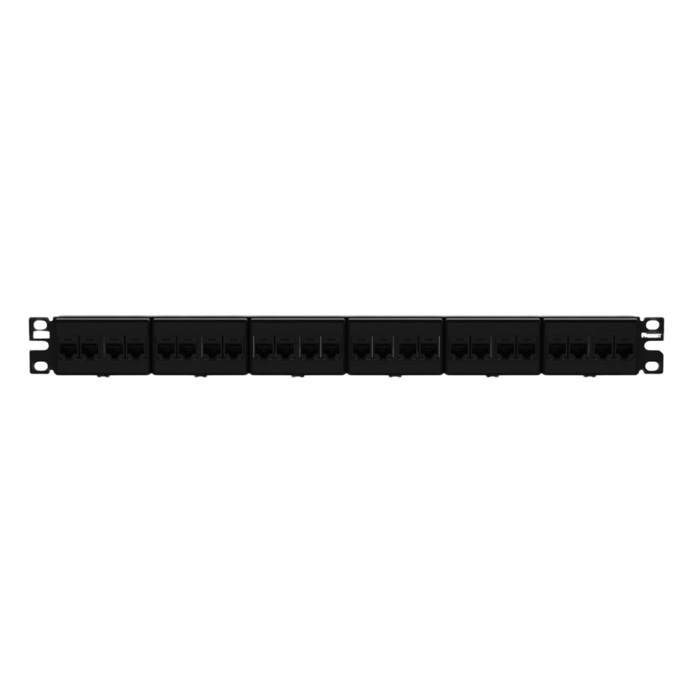 Panel de parcheo Cat6A 1 UR