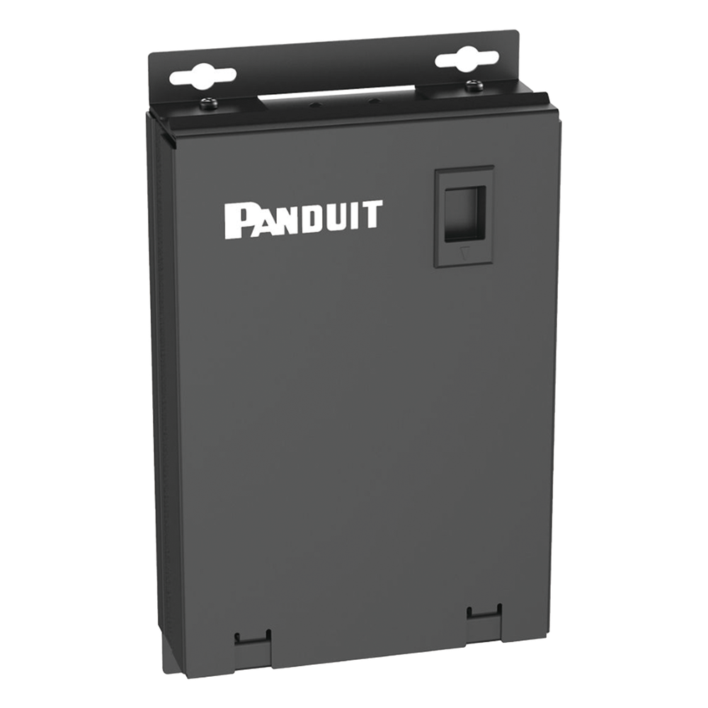 Punto de Consolidación de 12 puertos Mini-Com negro