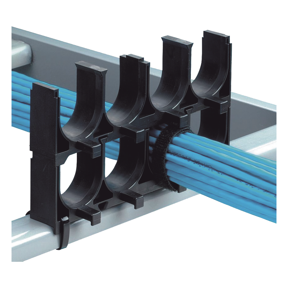 [CRS1-125-X] Espaciador de Cables de Nylon 1.25", negro