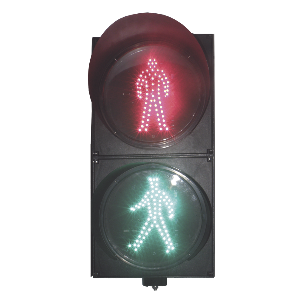 Semáforo Peatonal Indicador Alto / Siga estático / Diámetro 20 Cms.