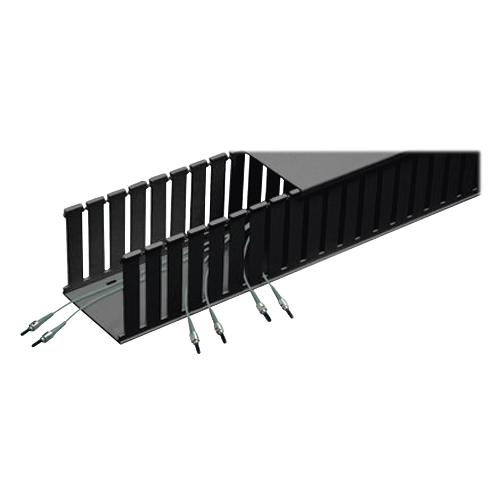 [E4X4BL6] Canaleta ranurada 4", PVC, 1828.8 mm