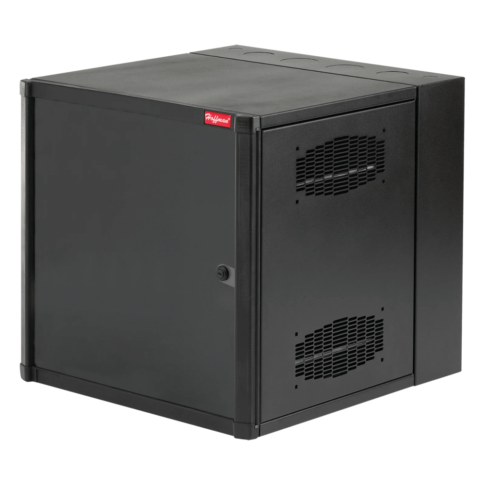Gabinete de pared 19 UR, negro