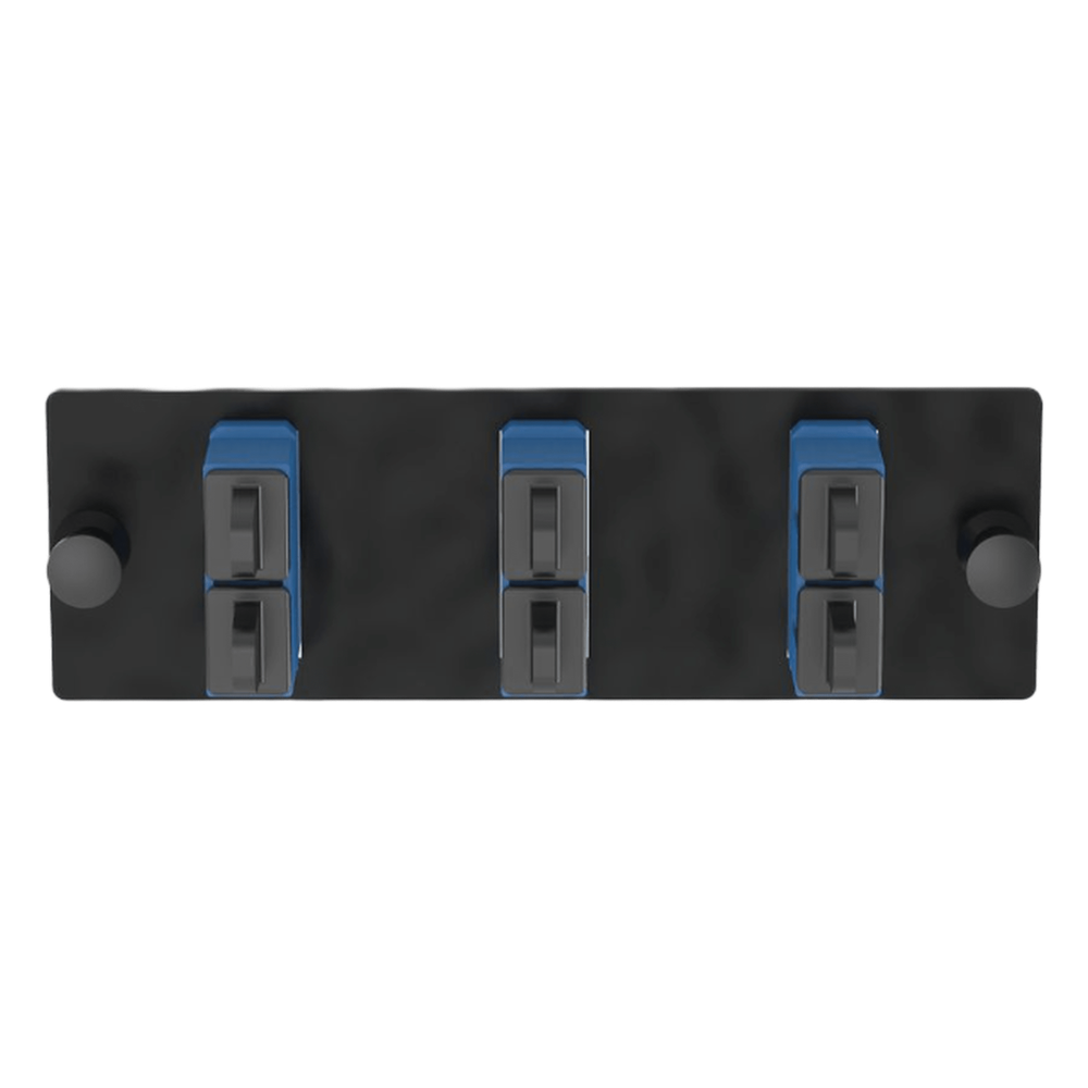 Placa Acopladora de Fibra Optica FAP azul