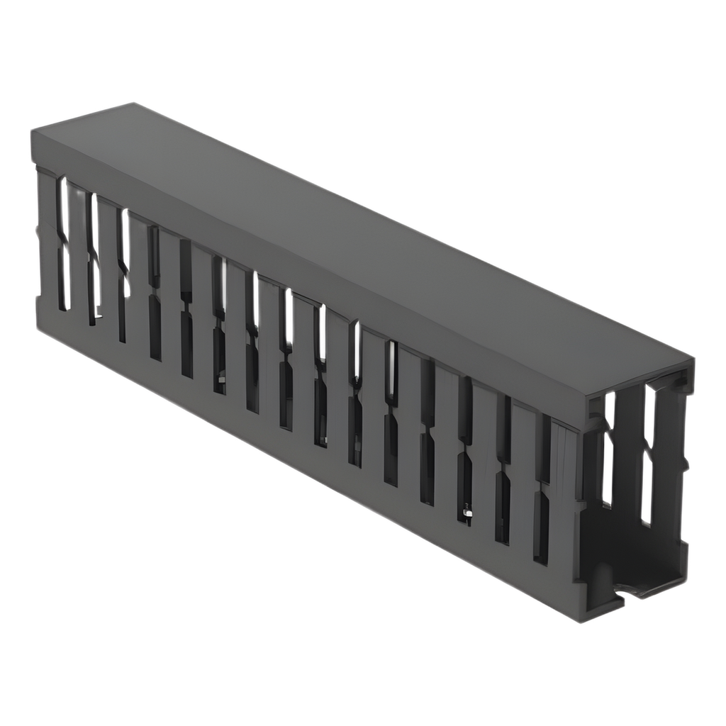 Canaleta ranurada 32 mm, PVC