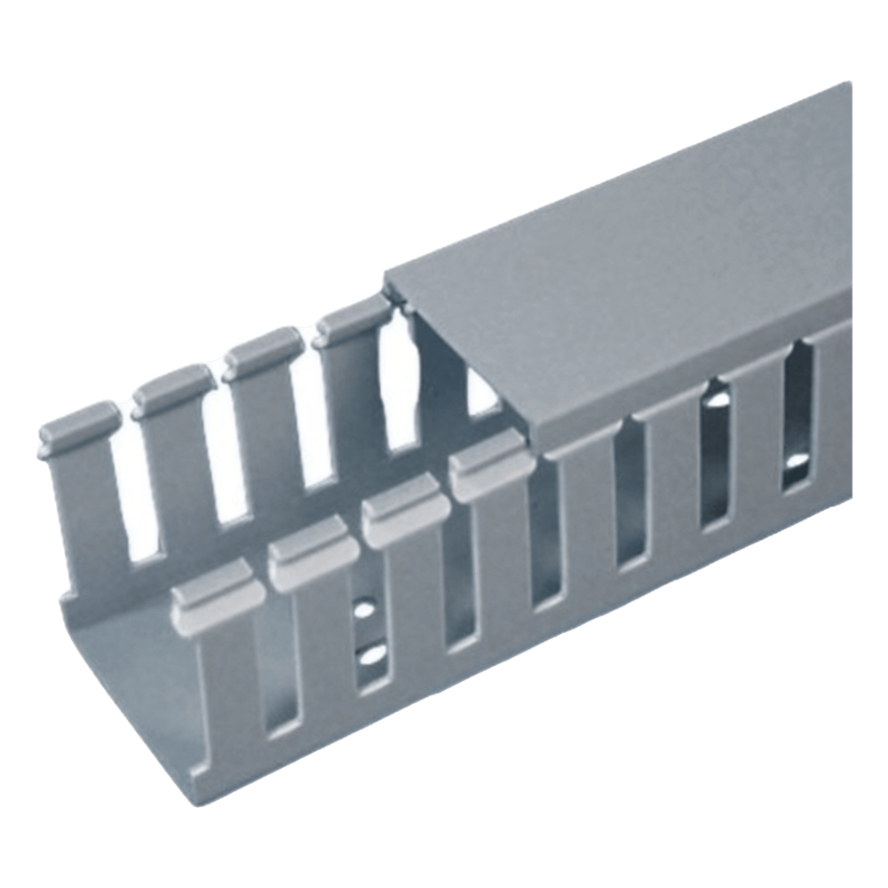 Canaleta ranurada 32 mm, PVC