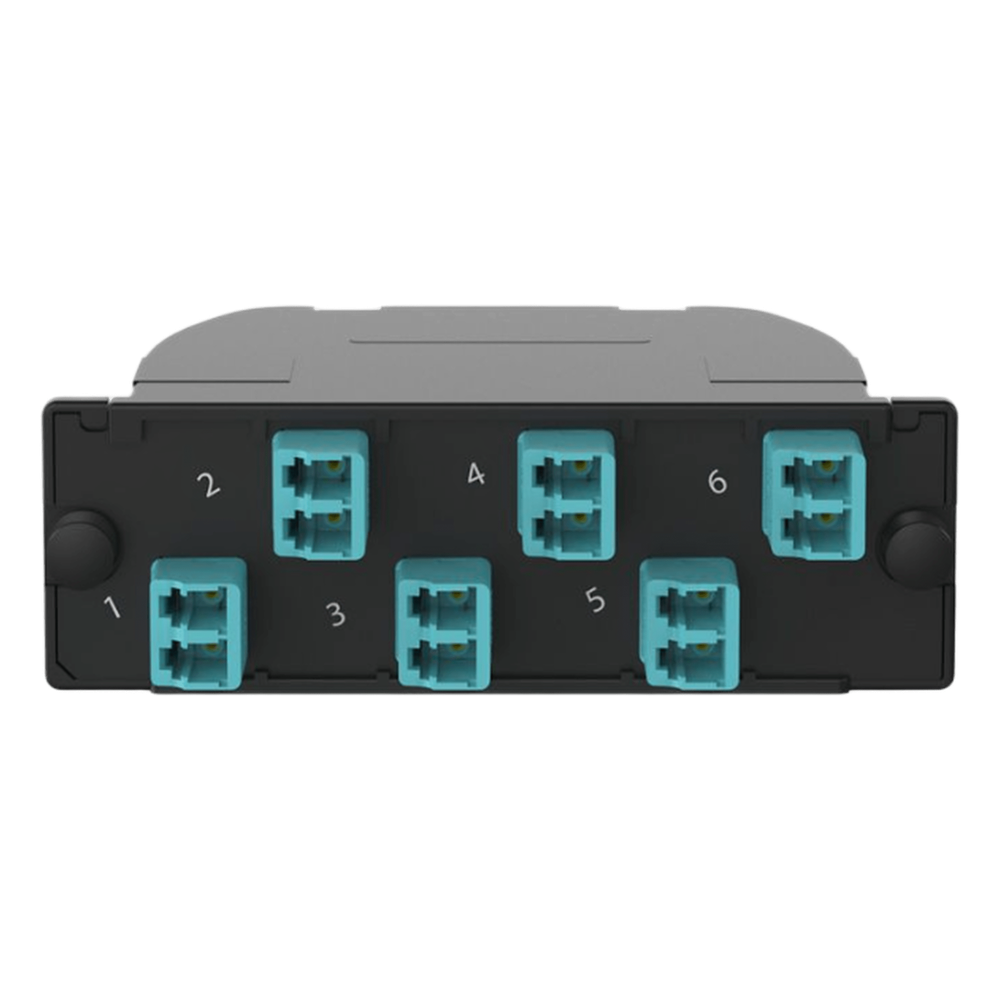 Casete OptiCom de Fibra Óptica Multimodo OM4
