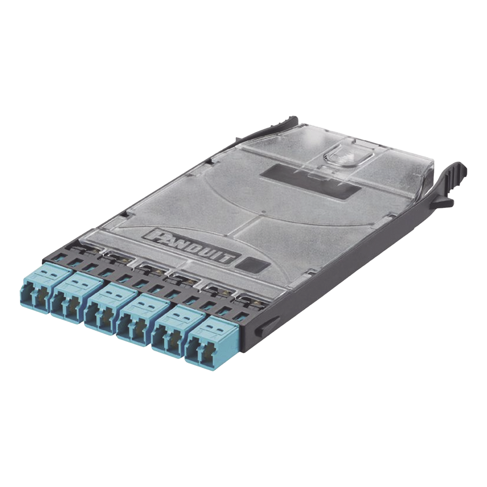 Cassette HD Flex? con 6 puertos LC Duplex (12 Fibras) azul