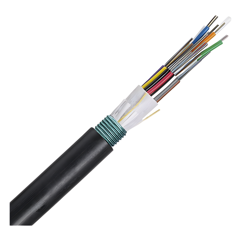 Cable de fibra óptica OM4, 6 Hilos