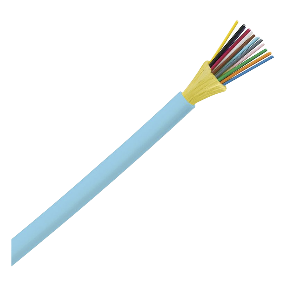 Cable de fibra óptica OM3, 12 Hilos