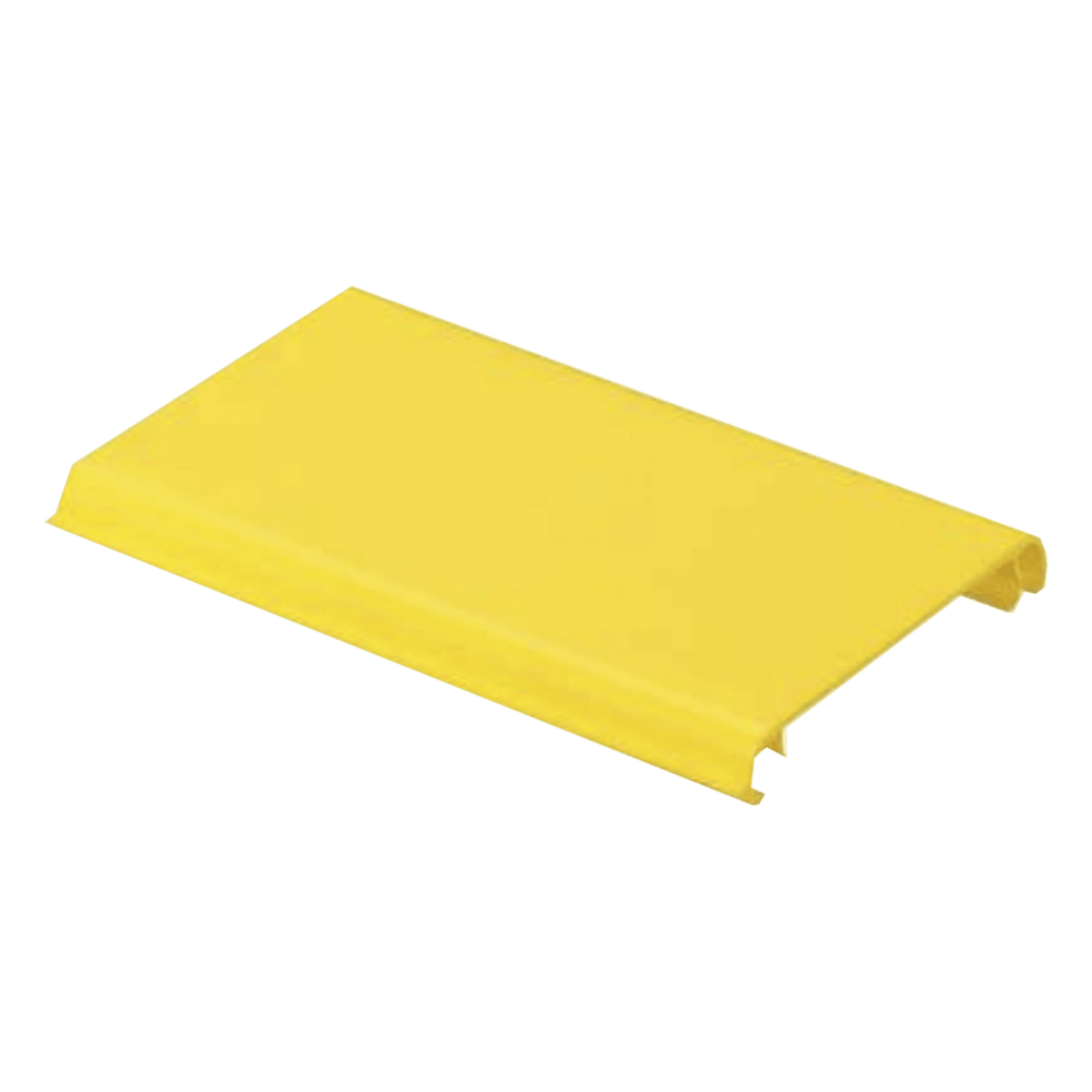 [FRHC4YL10] Tapa con Bisagra a Presión para Canaleta FiberRunner™ FR4X4YL10 amarillo