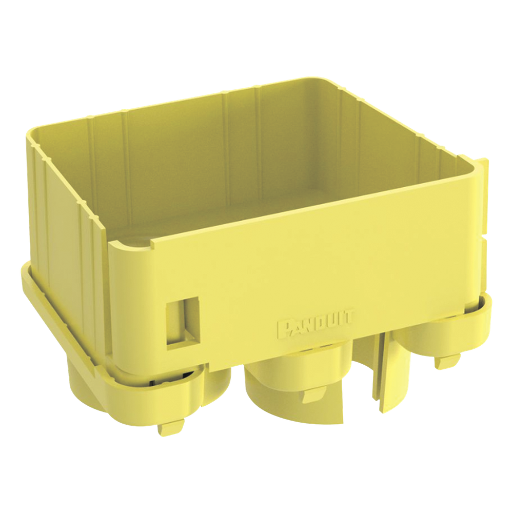 [FRIDT4X4LYL] Tapa con 2 salidas a Tubo de 1.5in (38mm) 1.5", amarillo